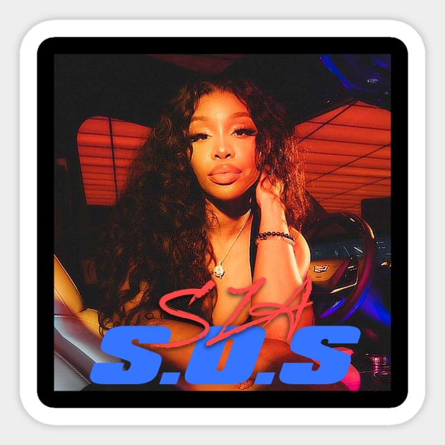 SZA SOS TOUR Sticker by MAD AYN